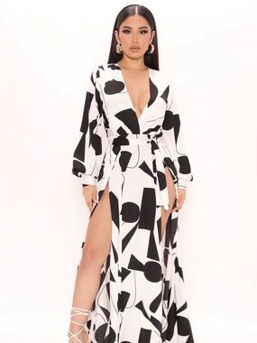Fashion Nova | Dresses | Hold Me All Night Maxi Dress | Poshmark